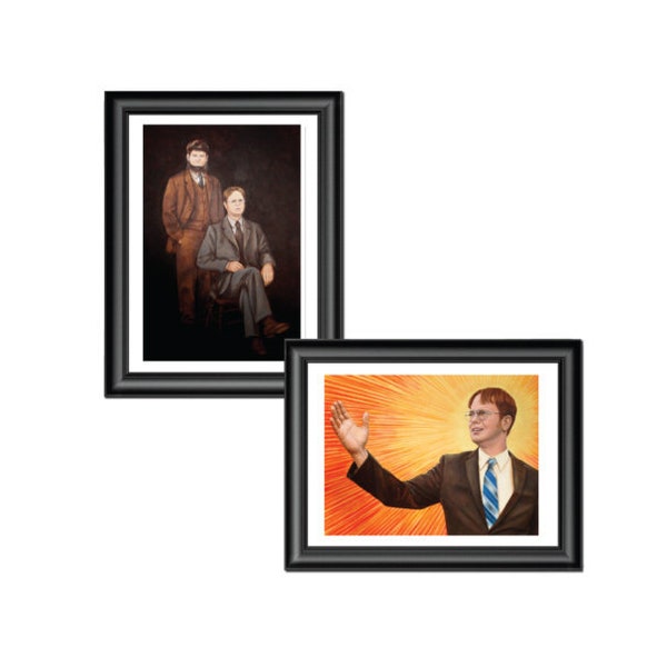 TWO Dwight Schrute Posters The Office Dunder Mifflin