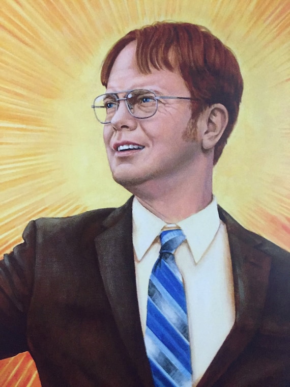Dwight Schrute the Messiah 17x13 Poster the Office Dunder Mifflin - Etsy  New Zealand