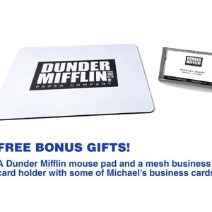 The Office Michael Scott Desk Toys Dunder Mifflin image 2