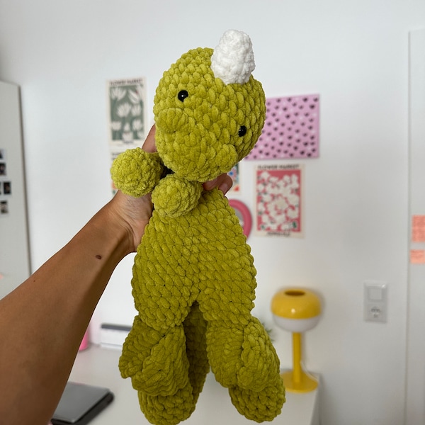 Dinosaur Snuggler - Crochet Pattern - PDF