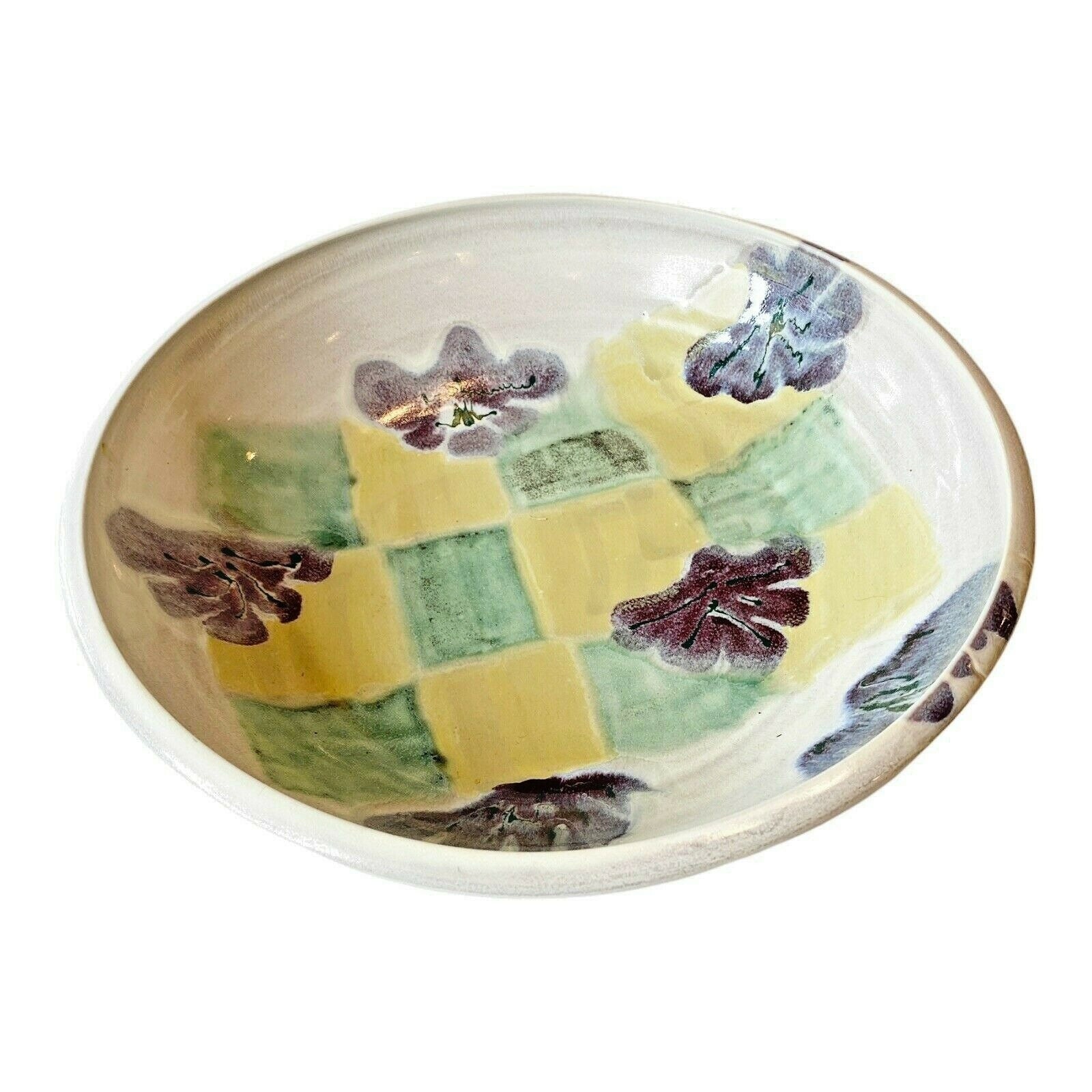 Wald Studio Hand Thrown Art Pottery Kansas City Artist Large Bowl Clay