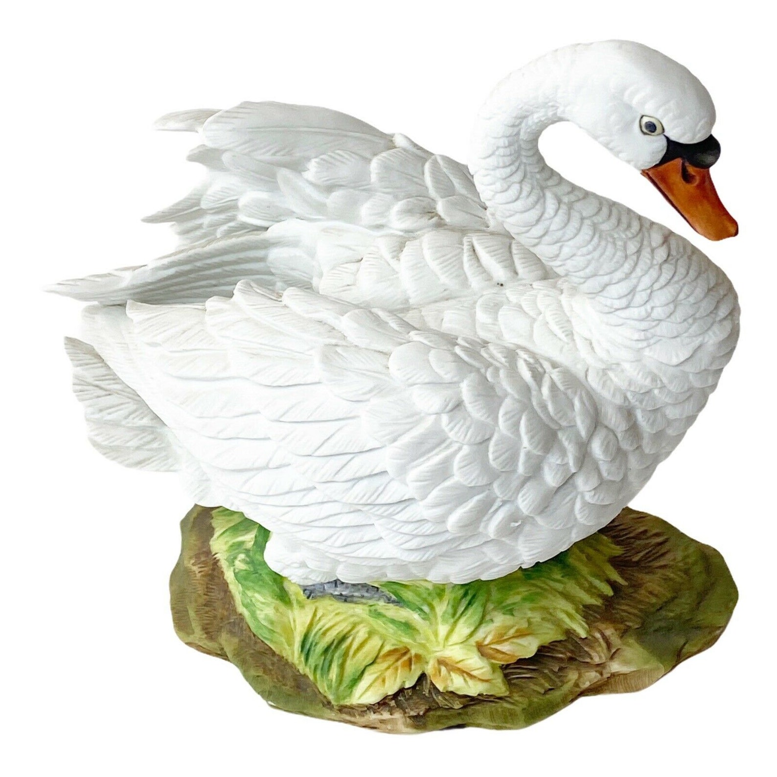 Andrea by Sadek Vintage MUTE SWAN Figurine Made in Japan 6 Etsy