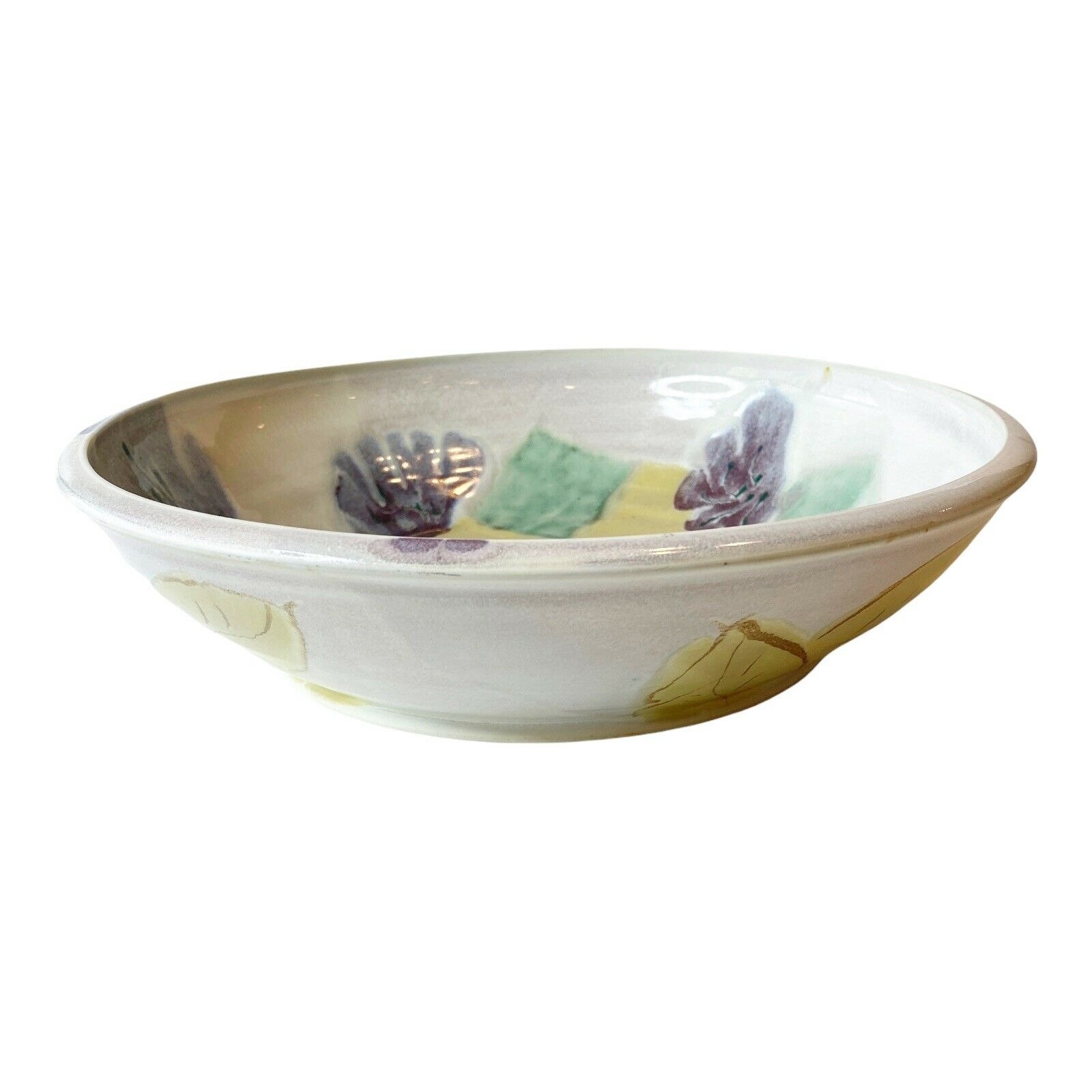 Wald Studio Hand Thrown Art Pottery Kansas City Artist Large Bowl Clay