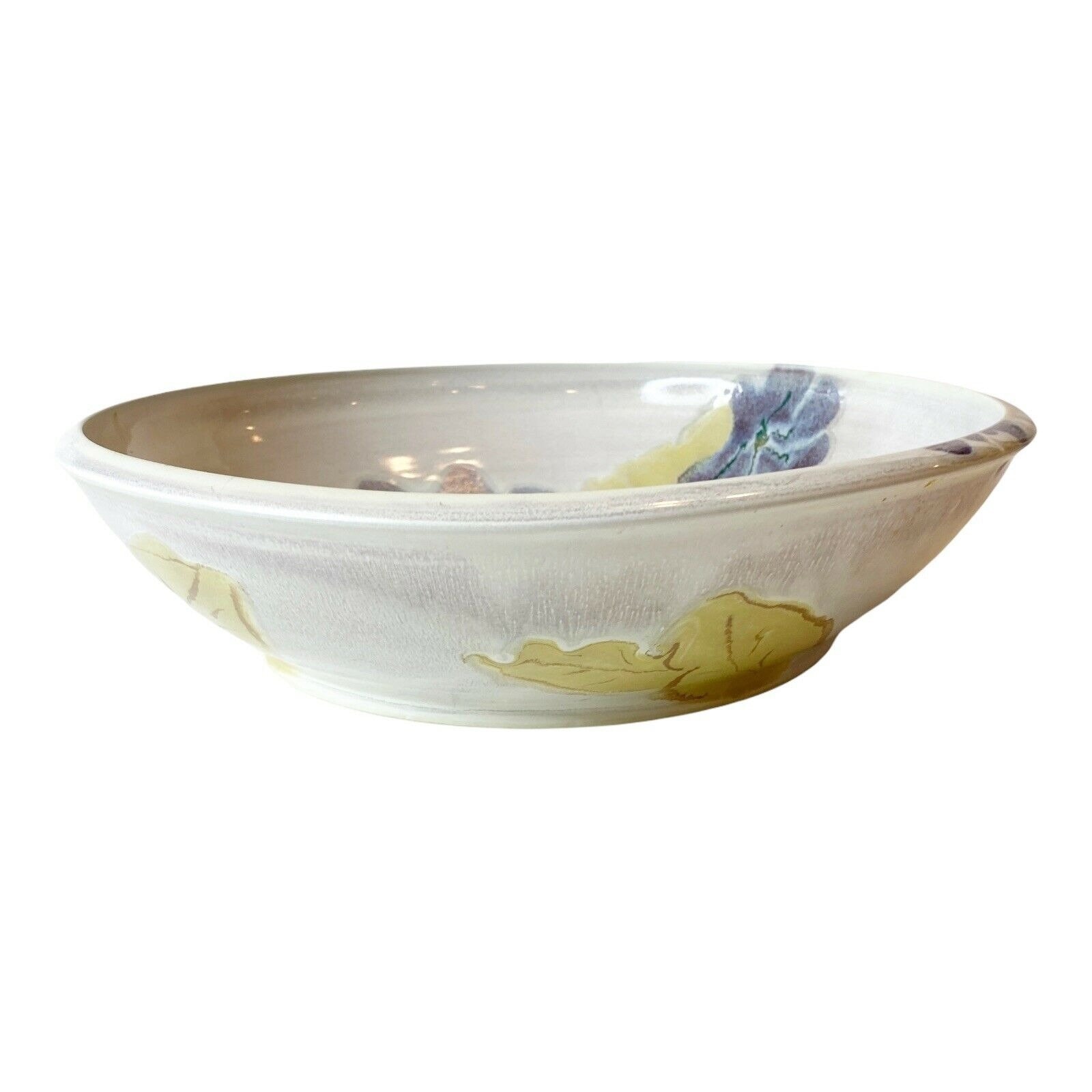 Wald Studio Hand Thrown Art Pottery Kansas City Artist Large Bowl Clay