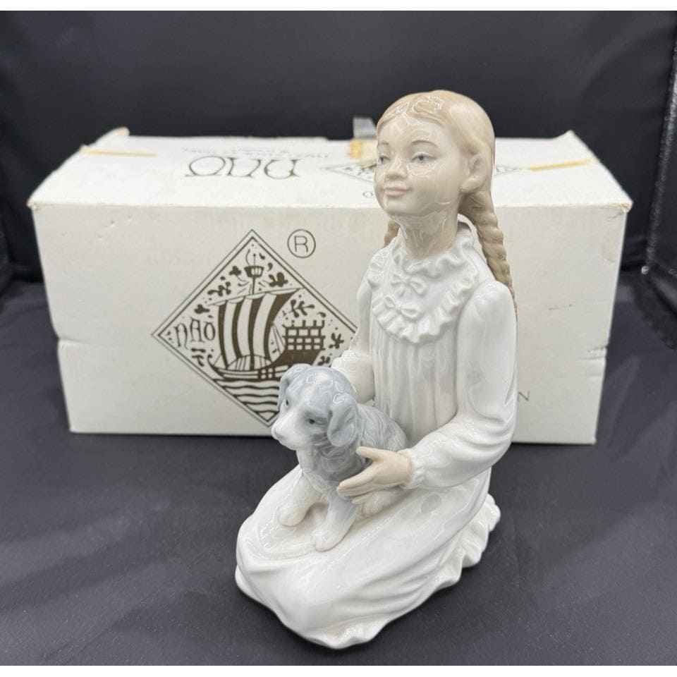 Nao Lladro Dog Figurines - Etsy