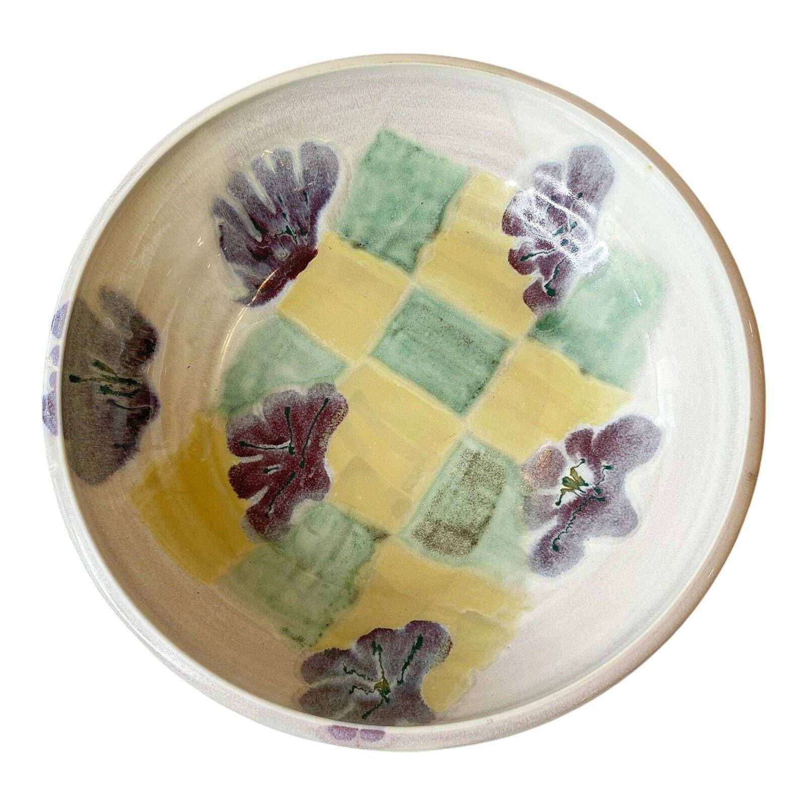 Wald Studio Hand Thrown Art Pottery Kansas City Artist Large Bowl Clay