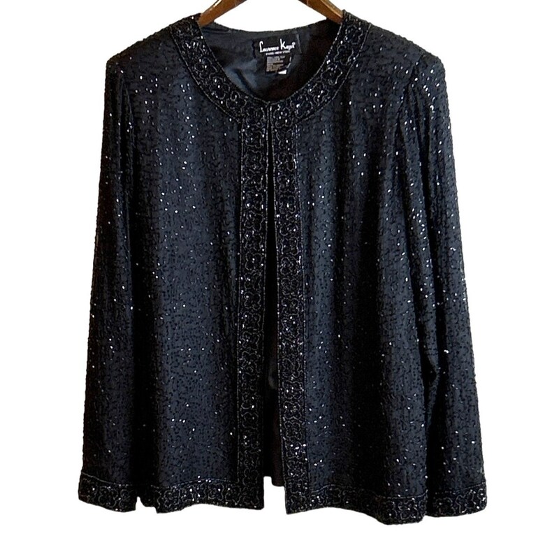 KNITTED CASUAL JACKET WITH SILK BACK MOONLIGHT MELODIES