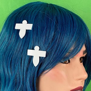 Hair Clips PAIR Shikigami Laser Cut!