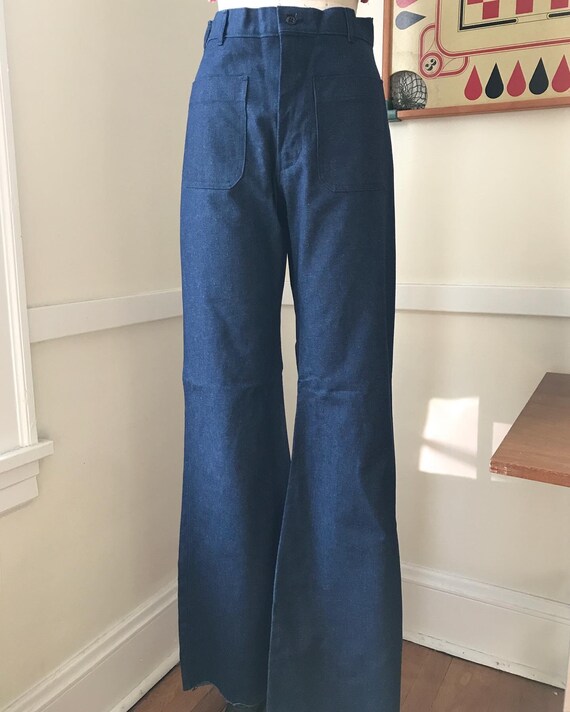 Vintage USN Sailor Dungarees | Sz 26/26.5”