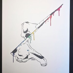 Limited Edition Prints - &quot;Unicorn Drip&quot; - 11 x 17&quot;