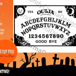 Spirit Board | Ouija | SVG CUT FILE | Halloween