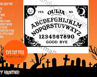 Spirit Board | Ouija | SVG CUT FILE | Halloween