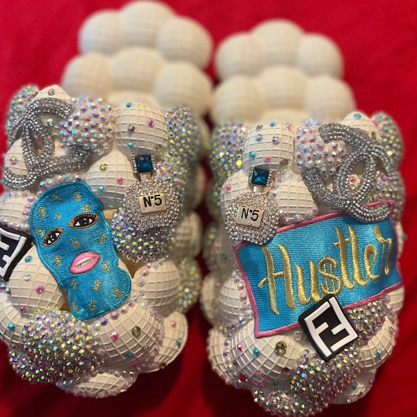 Bubble Slides Charms Designer Etsy