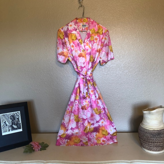 True Authentic Vintage Andrade Hawaiian Dress 50’s