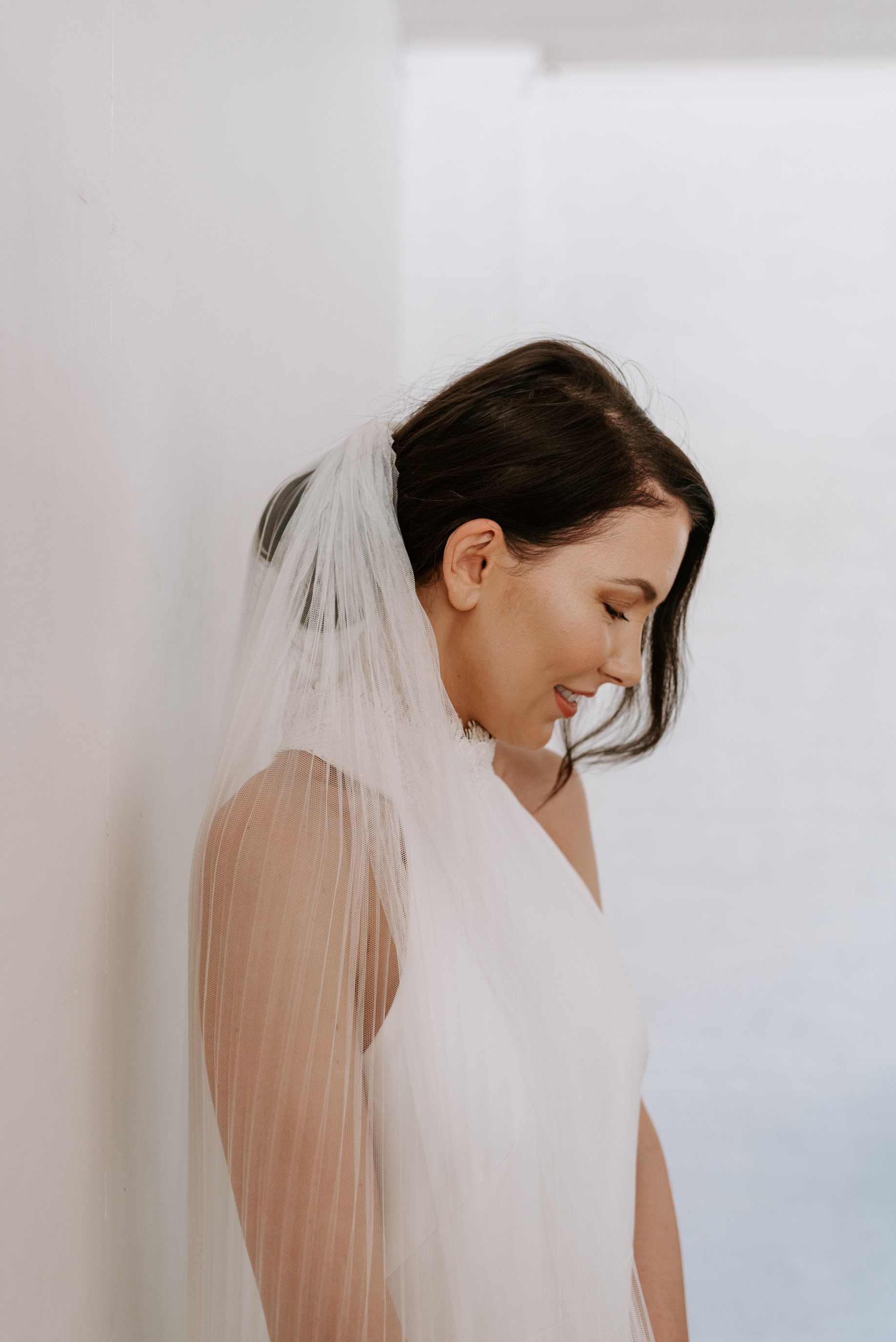 Manhattan Pleated Veil Bridal Accessories by Glossi May Etsy Australia
