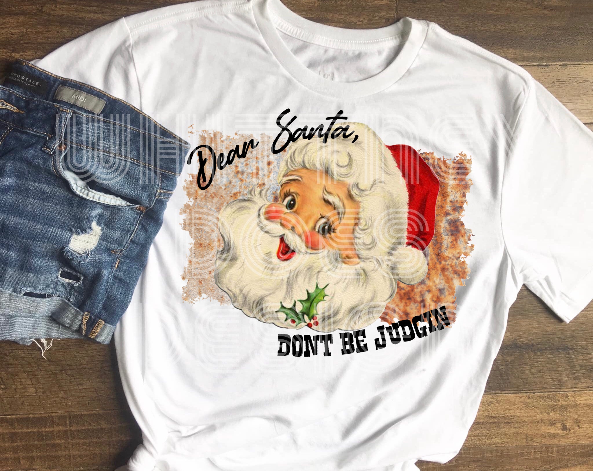 Santa is Judging You Svg Design Graphic by ARIFUL-DESIGNGHOR