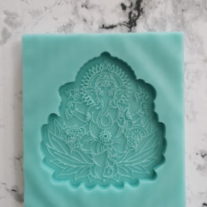 2.5 inch Ganesh mold/mold etched mold keychain sized