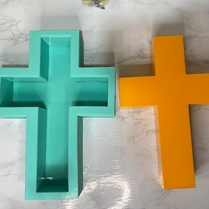 12 inch kruisvorm 3D glanzende dikke hars