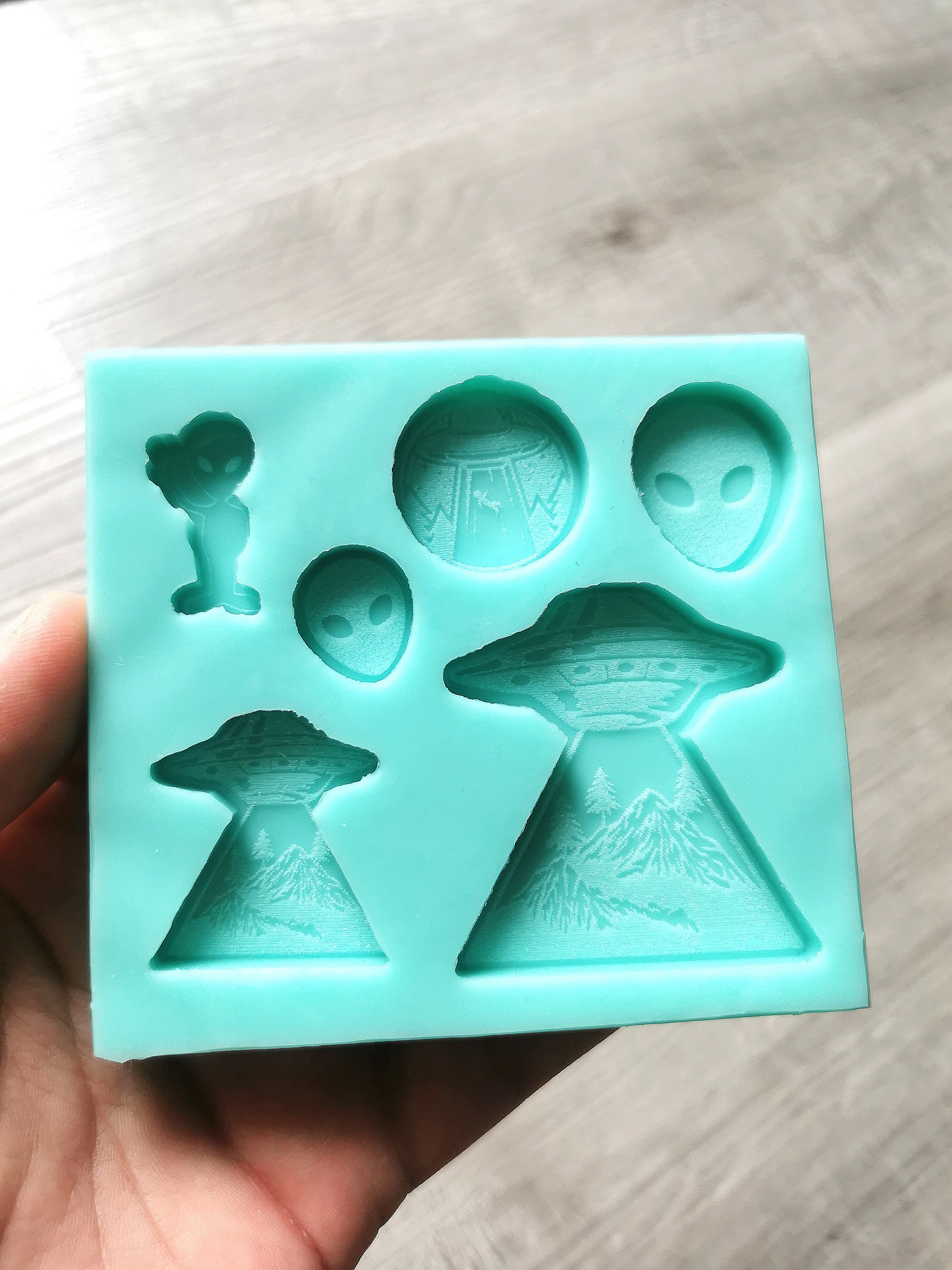 Alien UFO Silicone Mold/mould - Etsy