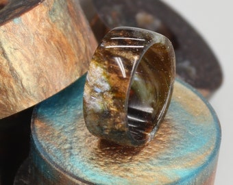 Resin Rings - Patina