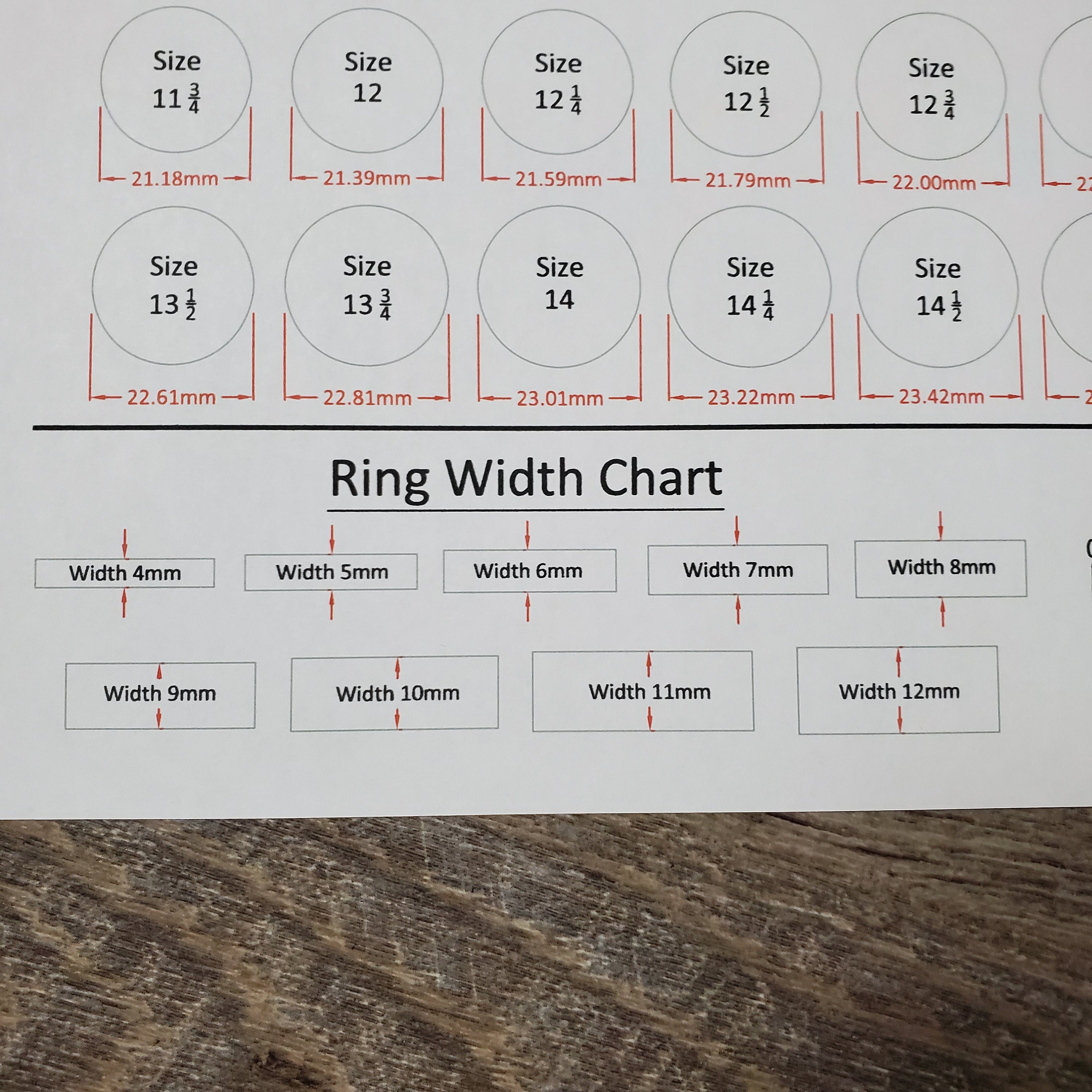 Printable Ring Sizer 100% Refundable With Ring Purchase - Etsy