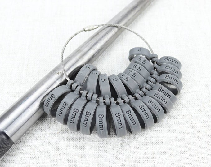 Printable Ring Sizer Find Your Ring Size - Etsy