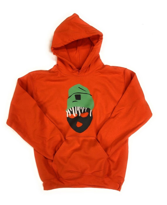 orange billie eilish hoodie