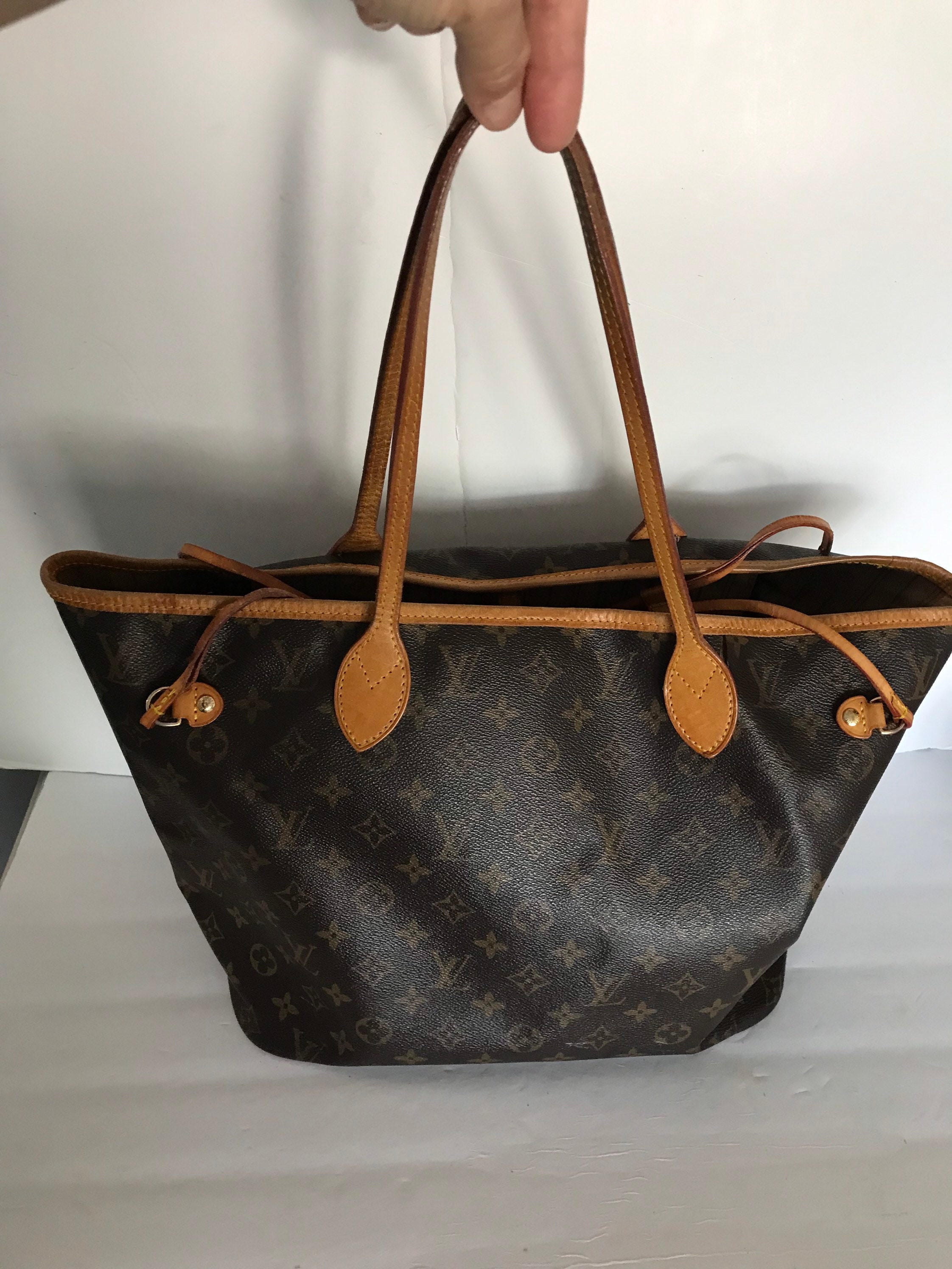 lv neverfull mm cognac