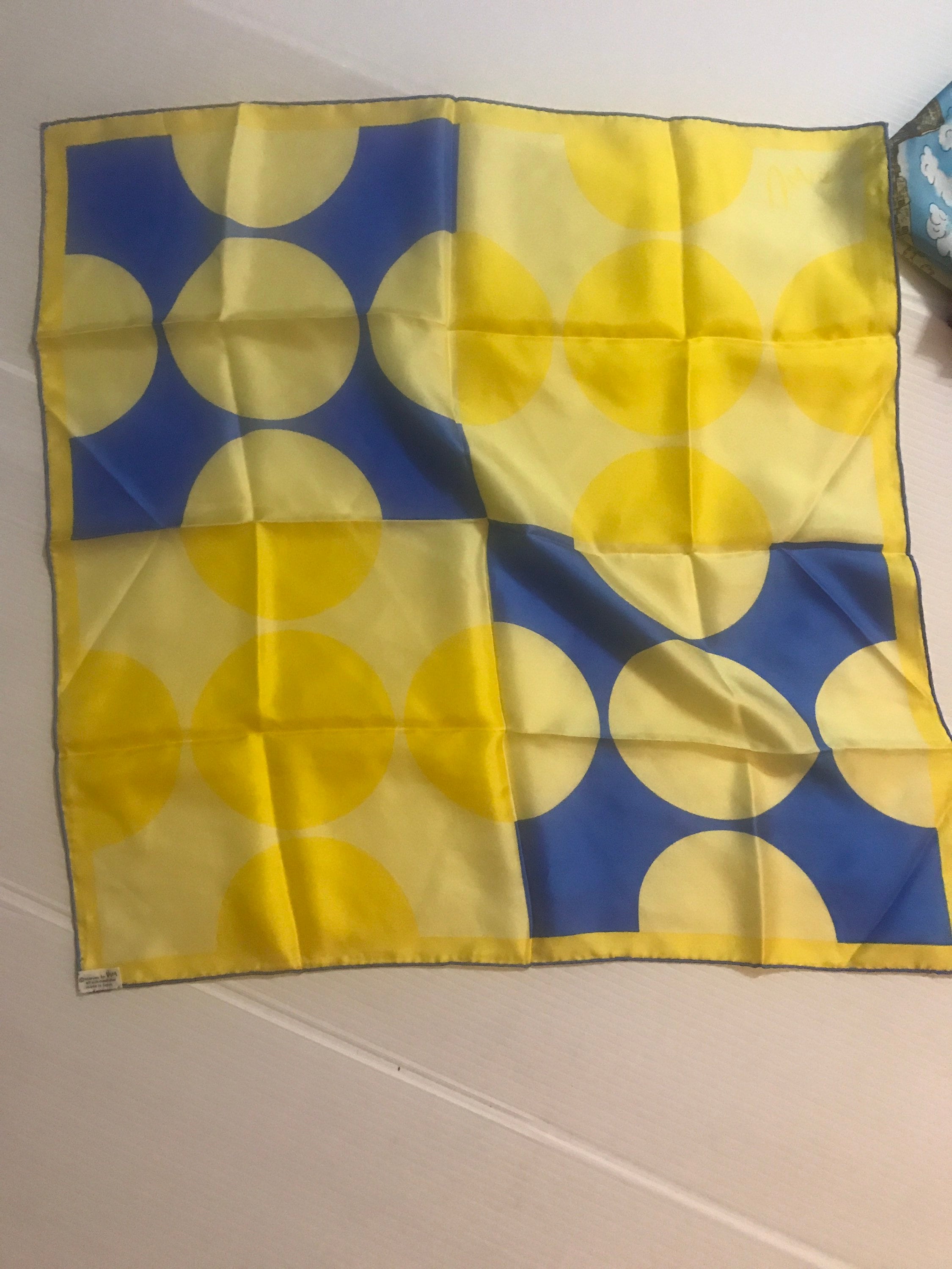 Vintage Vera Neumann Silk Scarf - Etsy