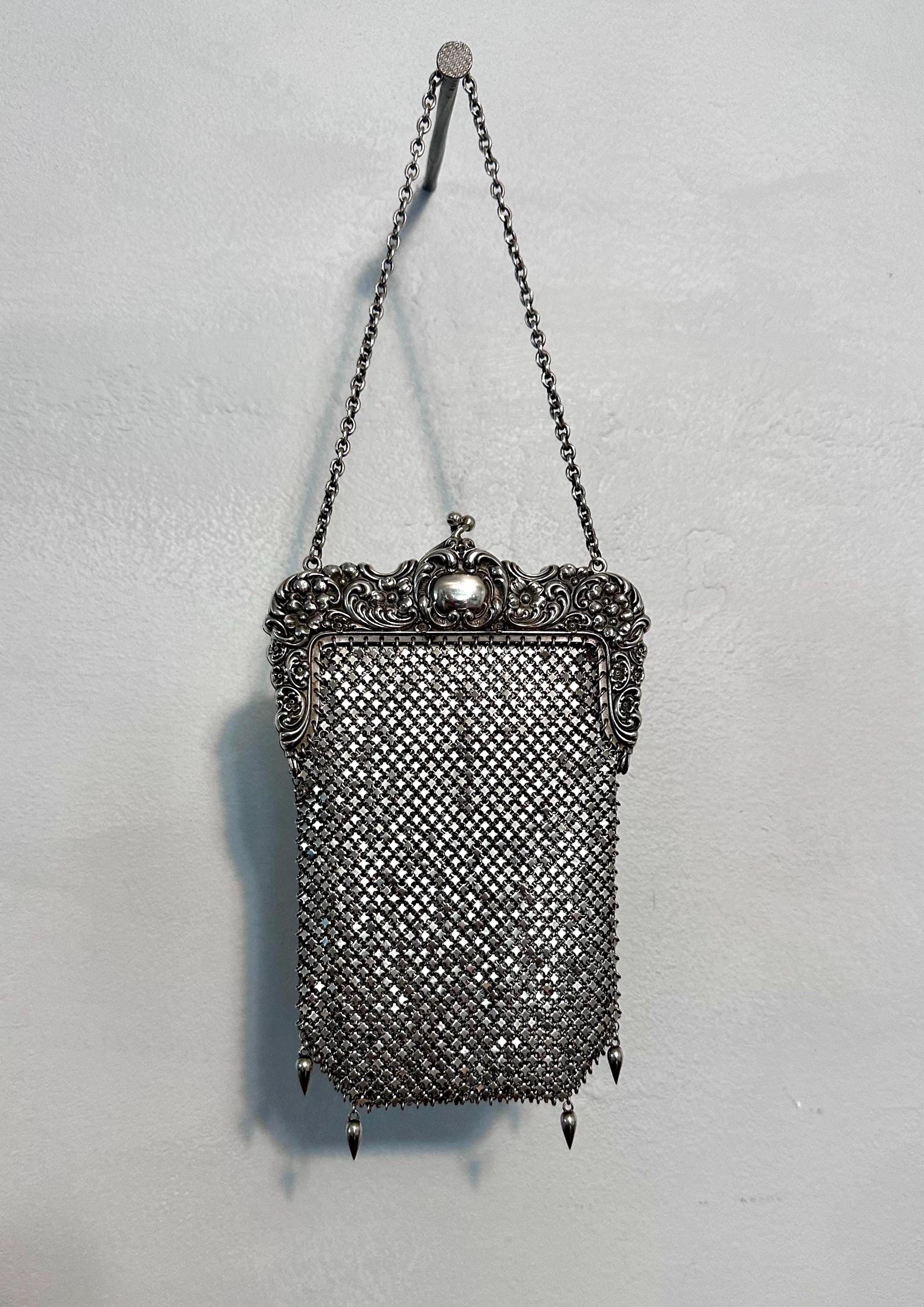 Sterling Mesh Bag - Etsy