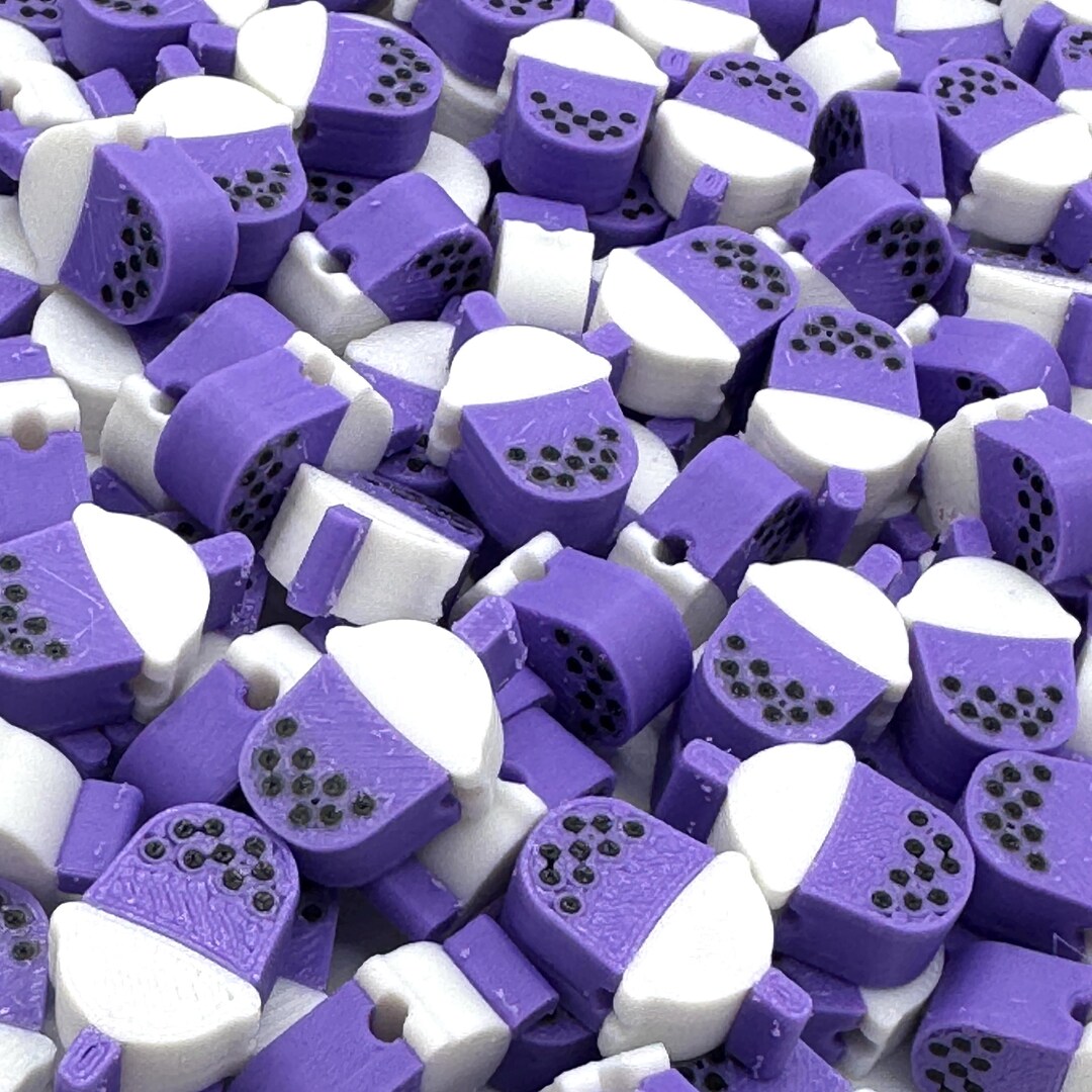 Boba Tea Beads | Tiny Kandi's | Kandi PLUR | Crafting Beads | Made in ...