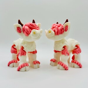 Highland Cow | Articulated Toy | Highland Flexi Toy | Highland Cow Fidget Toy | 3D Printed | Cow Gifts | Made in USA