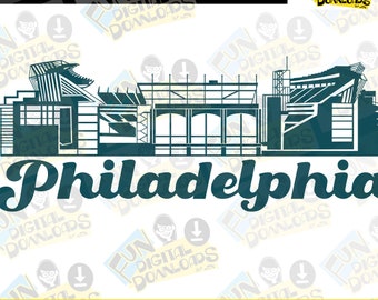 Philadelphia Stadium SVG, Jalen Hurts SVG, Fussball Stadion SVG, Johnson SVG, Jenkins SVG