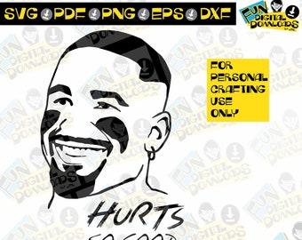 Es tut weh so gut svg, Tut so gut png, Tut weh so gut Schnittdatei, Jalen tut weh