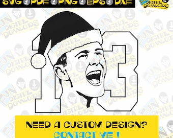 Santa Brock Purdy SVG - Arquivo de corte Purdy, Purdy svg, camada única transparente