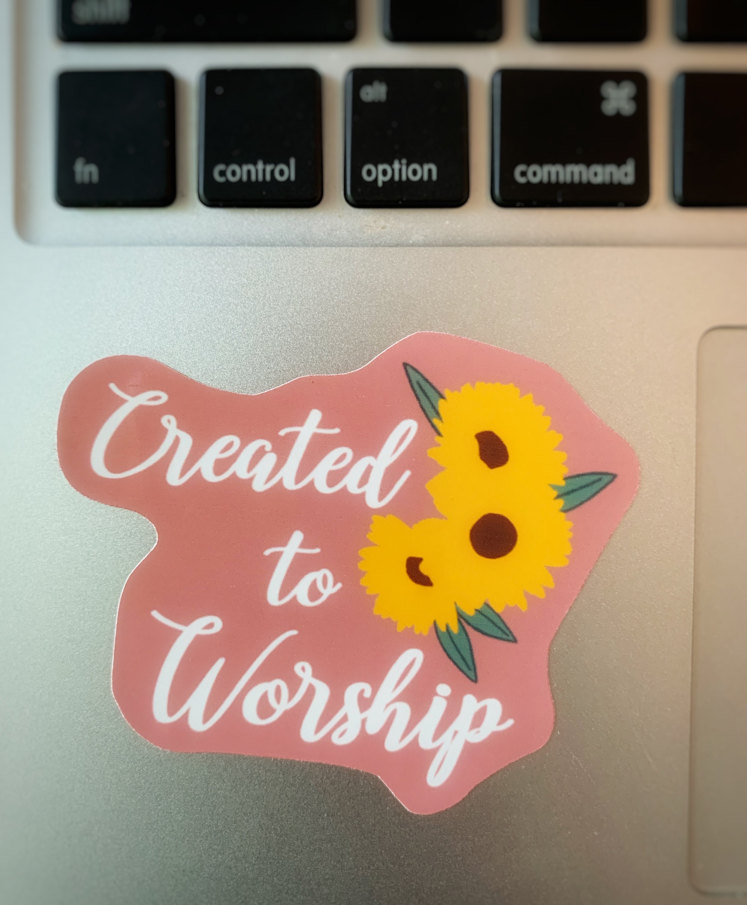 Created to Worship Sticker Christian , Faith , Encourage , Vinyl Decal ...