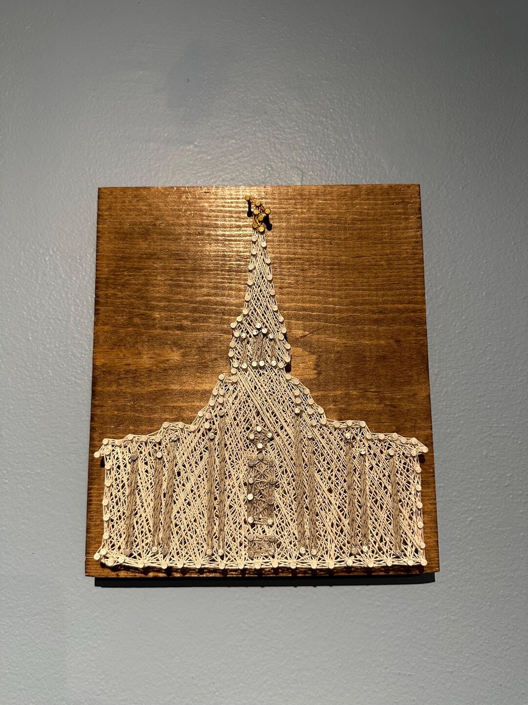 Saint Louis Temple String Art Made to Order - Etsy