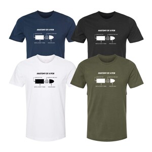 Anatomy Of A Pew 9mm Shirt