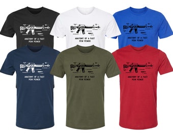 Anatomie Eines Schnellen Pew Pewer Shirts