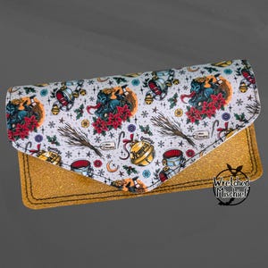 Cartera de acordeón Krampus
