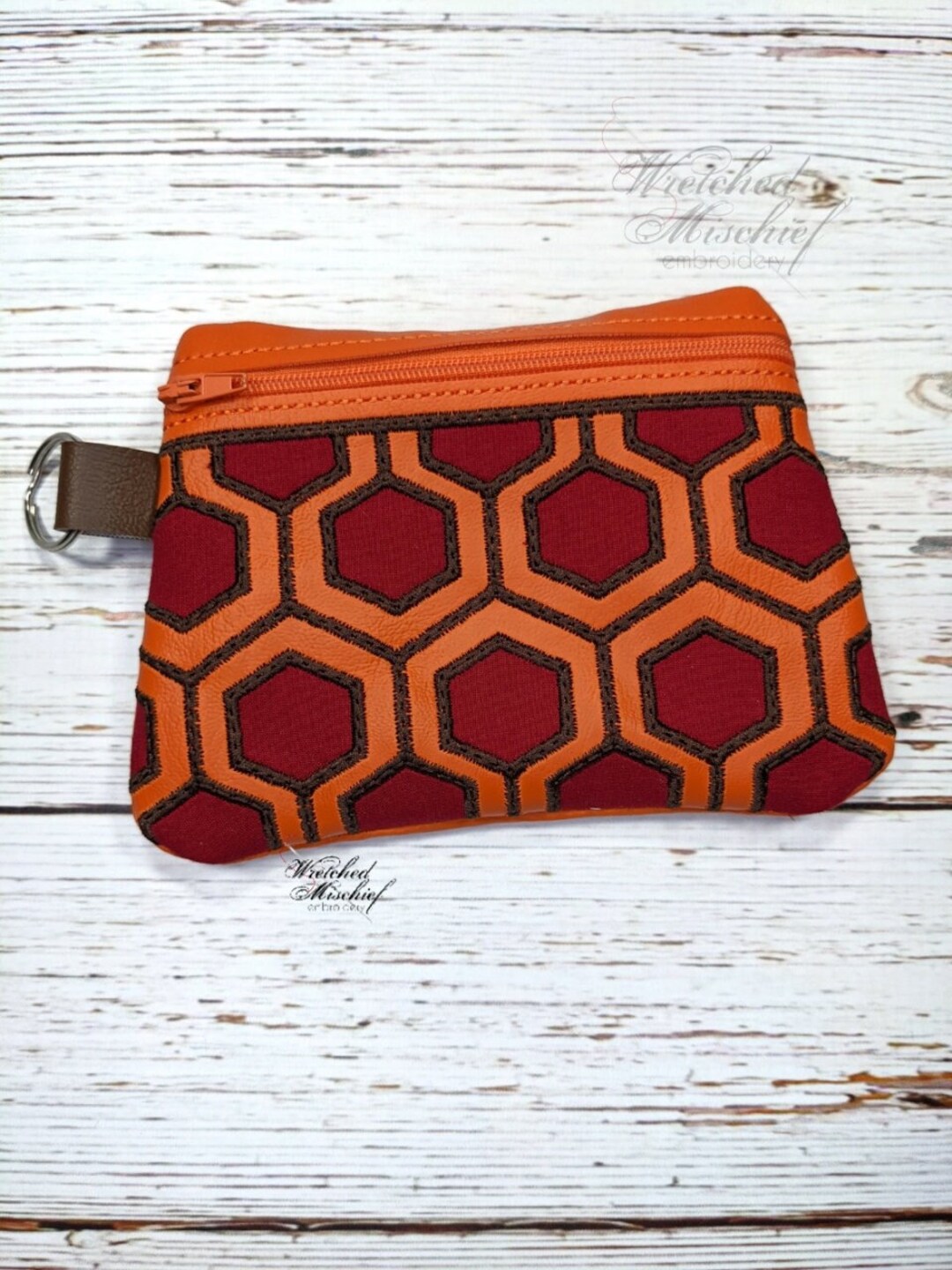 Horror Zipper Clutch . Zipper Wallet . Horror Hotel Etsy