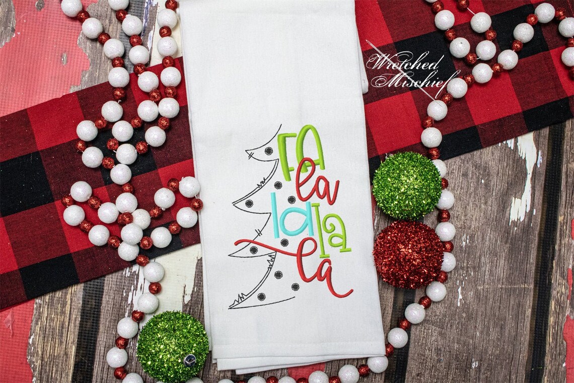 Christmas Sayings Christmas Towels Hand Towel Holiday Etsy