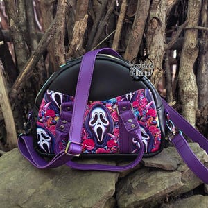 SIDNEY . Floral Horror Handbag . Crossbody bag