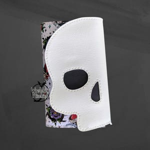 Cartera con calavera emo punk
