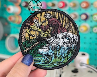 Horror Patch . Sew on patch