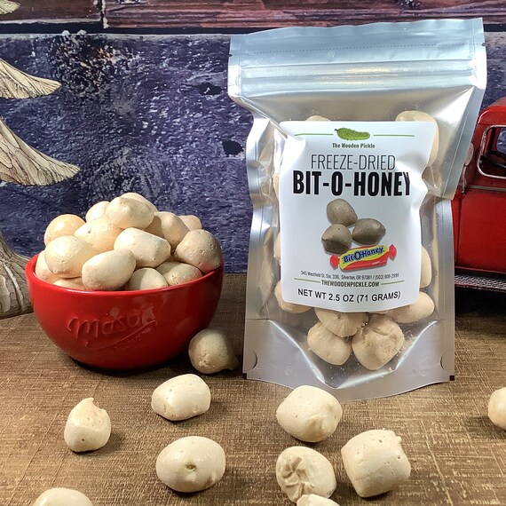 Freeze Dried Bit O Honey Crunchy Candy Snacks Bit O Honey Etsy