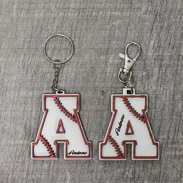 Baseball Bag Tag Etsy
