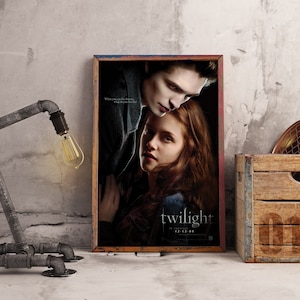 Twilight Film Poster zum Ausdrucken, Film Sammler, Film Memorabilien, Twilight Fans, Wohnkultur Wandkunst, Instant Download, druckbare Kunst