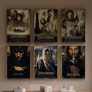 Herr Der Ringe Film Poster Bündel | Film Sammler | Herr der Ringe Erinnerungsstücke | Herr der Ringe-Fans | Film Wand Kunst | Sofortdownload | Druckbare Kunst