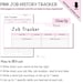 Printable Job History Tracker to Track Work Employment History - Etsy